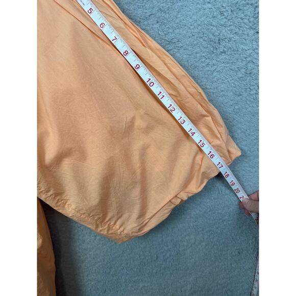 Free People Bubble Sleeve Mini Dress Creamsicle Size L Boho Coastal Versatile - Picture 6 of 9